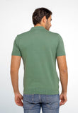 Polo Masculina Dom Henrico Texturizada Com Botão - Henri Store