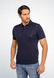 Polo Masculina Dom Henrico Texturizada Com Botão - Henri Store