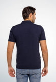 Polo Masculina Dom Henrico Texturizada Com Botão - Henri Store