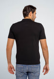 Polo Masculina Dom Henrico Texturizada Com Botão - Henri Store