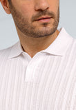 Polo Masculina Dom Henrico Texturizada Com Botão - Henri Store