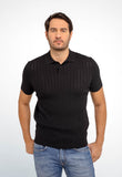 Polo Masculina Dom Henrico Texturizada Com Botão - Henri Store