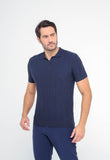 Polo Masculina Dom Henrico Texturizada - Henri Store