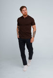 Polo Masculina Dom Henrico Trace com Zíper - Henri Store
