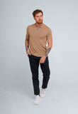 Polo Masculina Dom Henrico Trace com Zíper - Henri Store