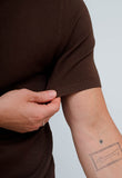 Polo Masculina Dom Henrico Trace com Zíper - Henri Store