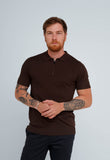 Polo Masculina Dom Henrico Trace com Zíper - Henri Store