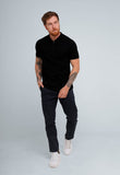 Polo Masculina Dom Henrico Trace com Zíper - Henri Store