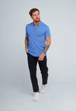 Polo Masculina Dom Henrico Trace com Zíper - Henri Store