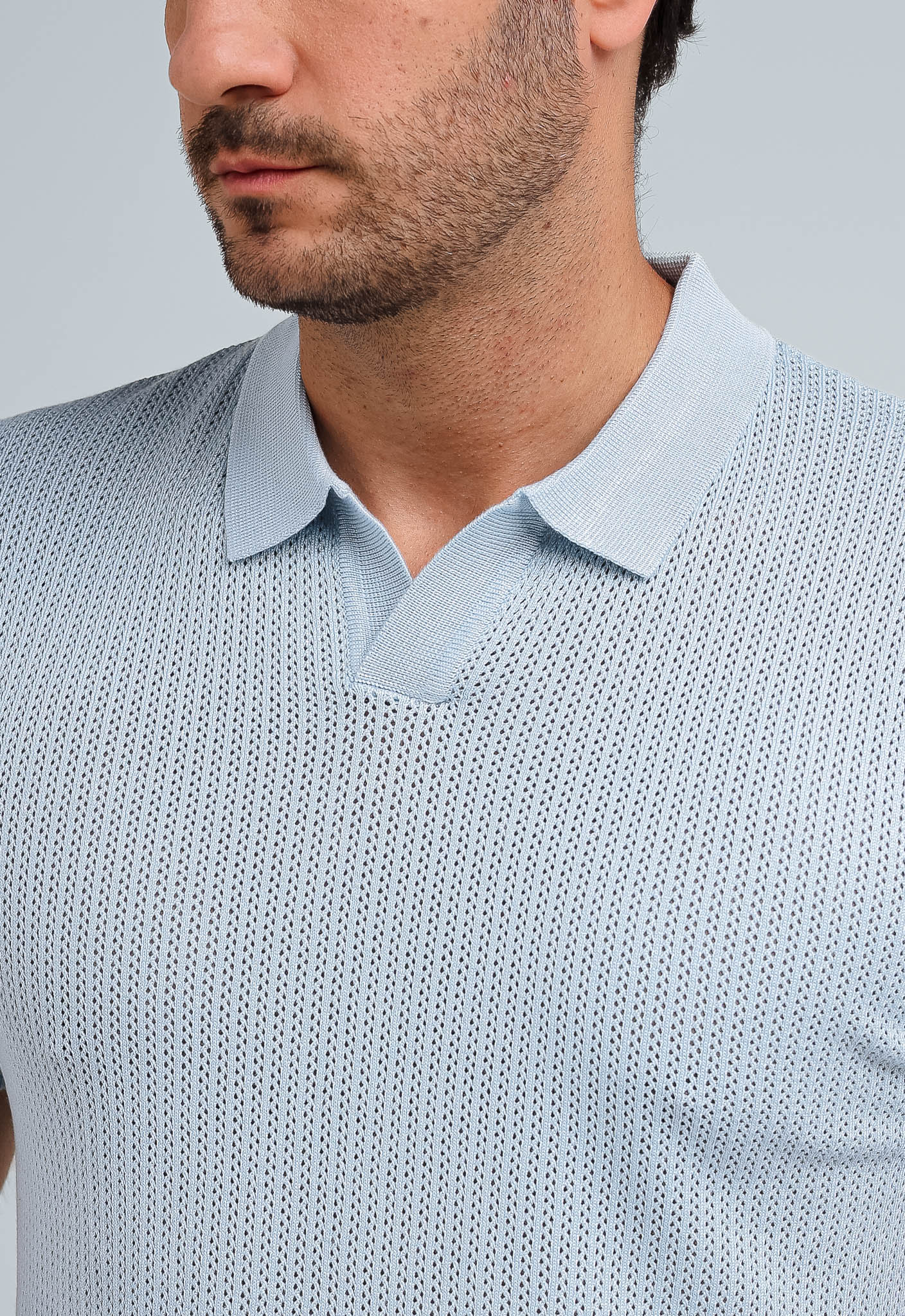 Polo Masculina Dom Henrico Tricot Eleganza - Henri Store
