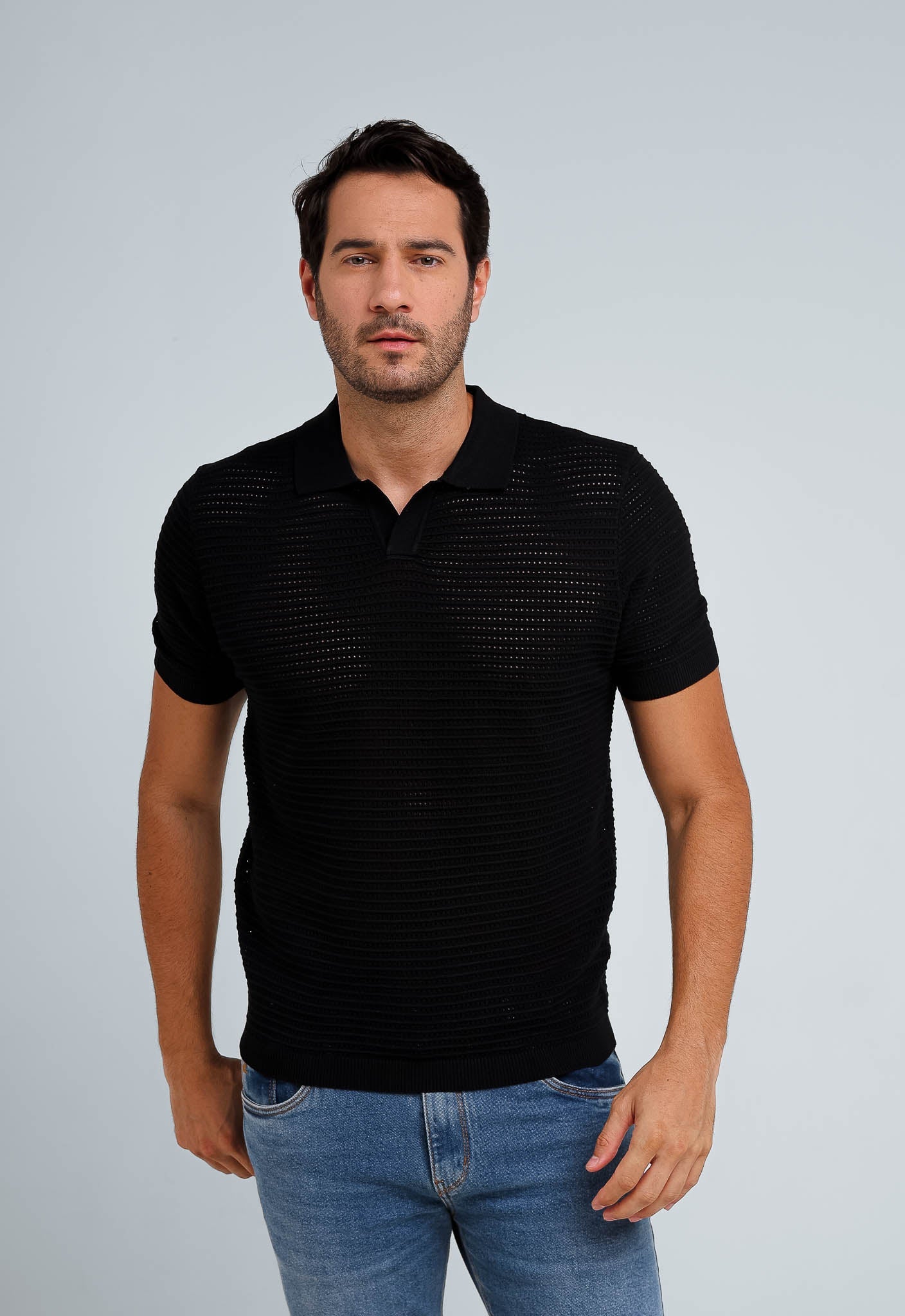 Polo Masculina Dom Henrico Tricot London - Henri Store