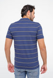Polo Masculina em Piquet Reserva com Listras – Sale - Henri Store