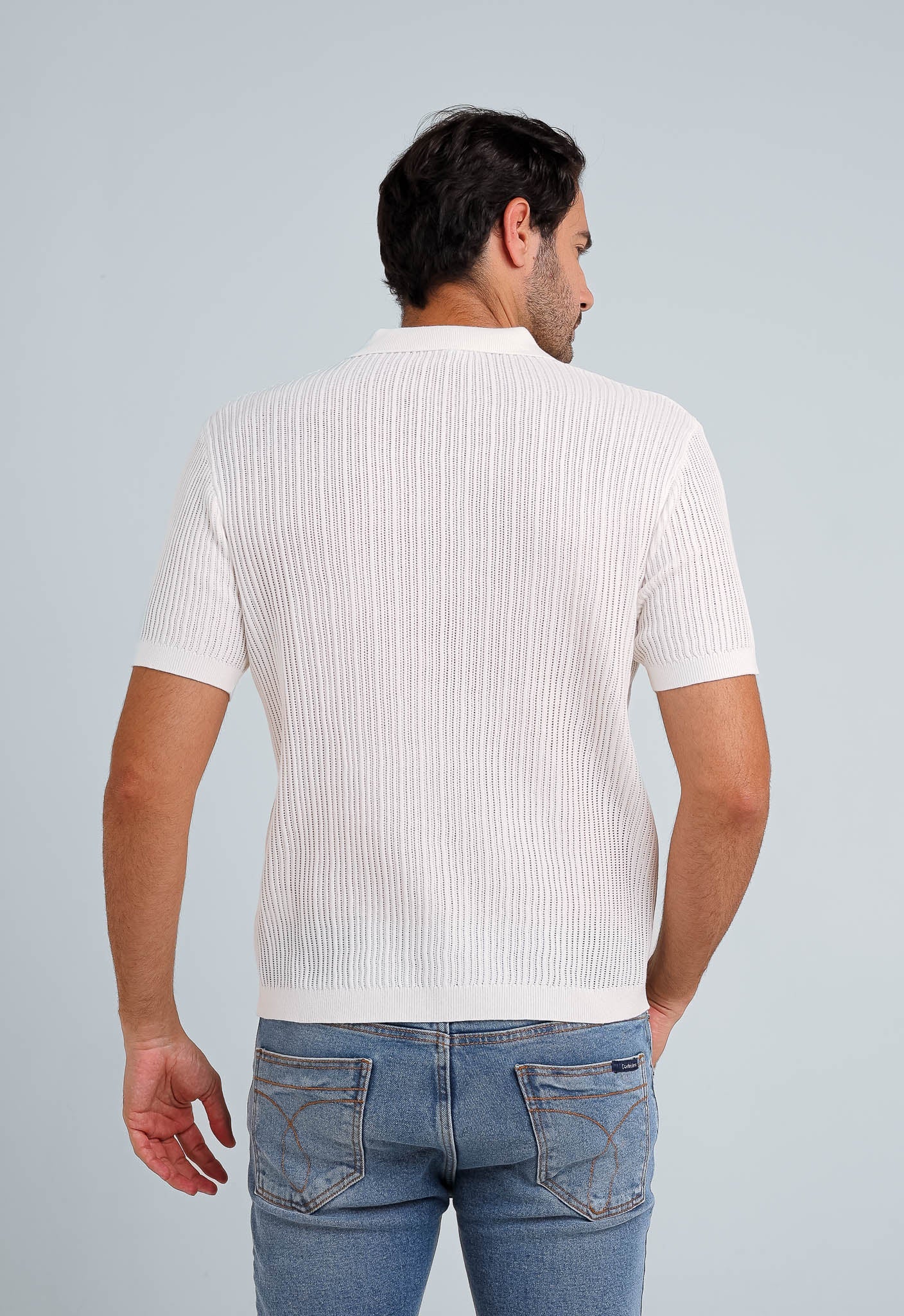 Polo Masculina em Tricot Dom Henrico Boston - Henri Store