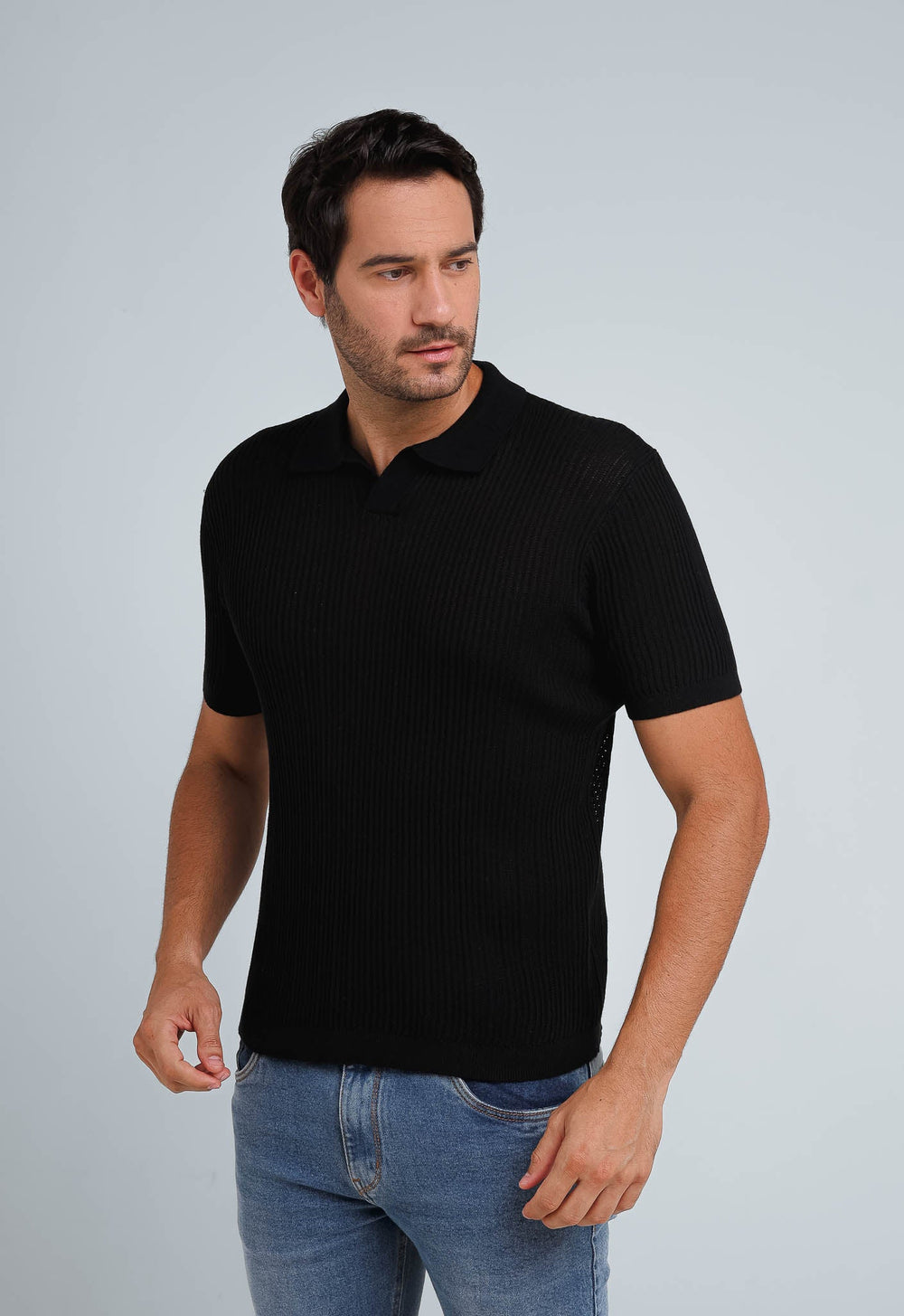 Polo Masculina em Tricot Dom Henrico Boston - Henri Store