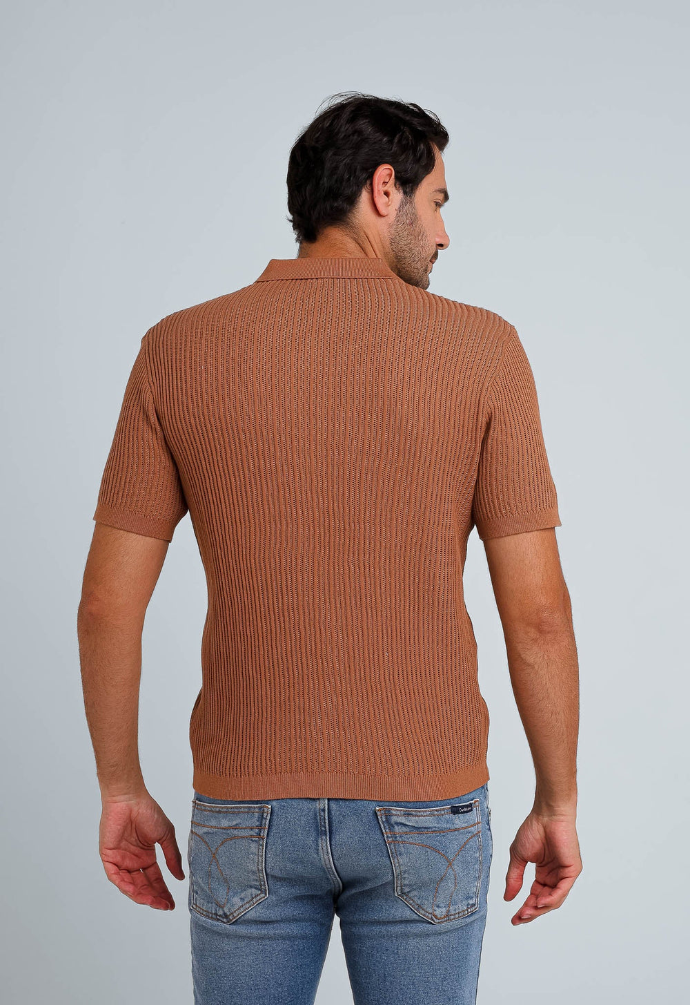 Polo Masculina em Tricot Dom Henrico Boston - Henri Store
