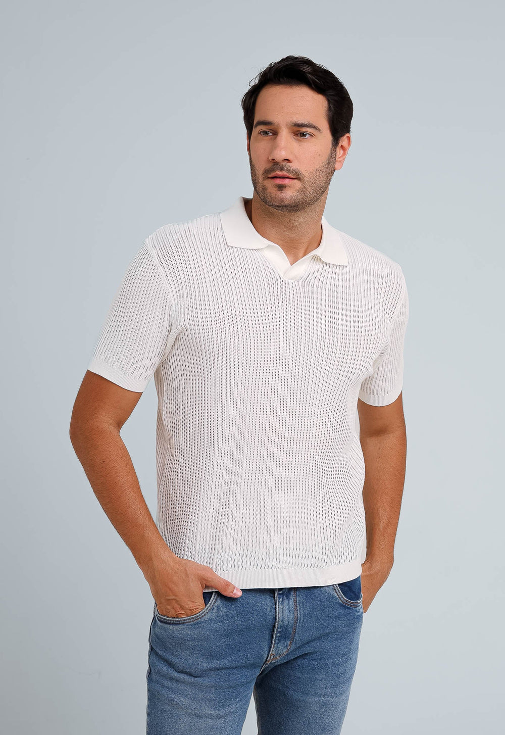 Polo Masculina em Tricot Dom Henrico Boston - Henri Store