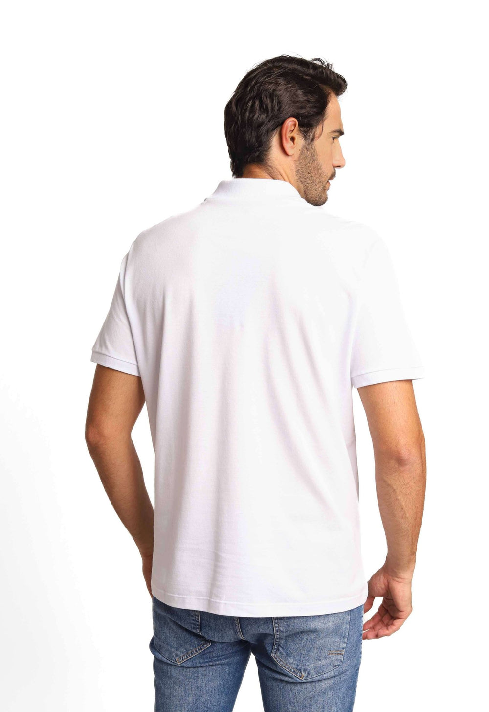 Polo Masculina John John Mc Polo New Simple Basic Branca - Henri Store