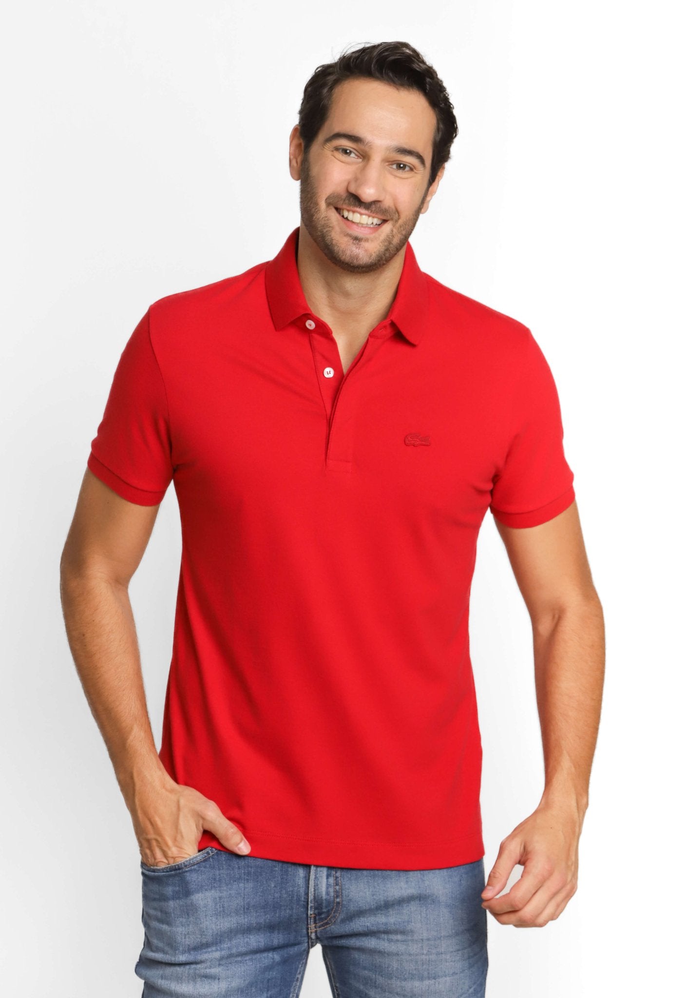 Polo Masculina Lacoste Paris Regular Fit - Henri Store