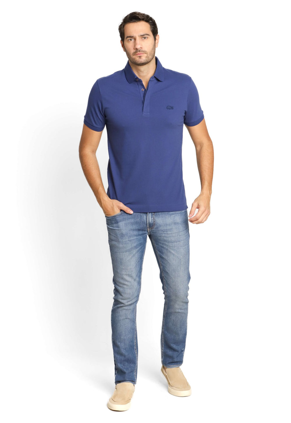 Polo Masculina Lacoste Paris Regular Fit - Henri Store