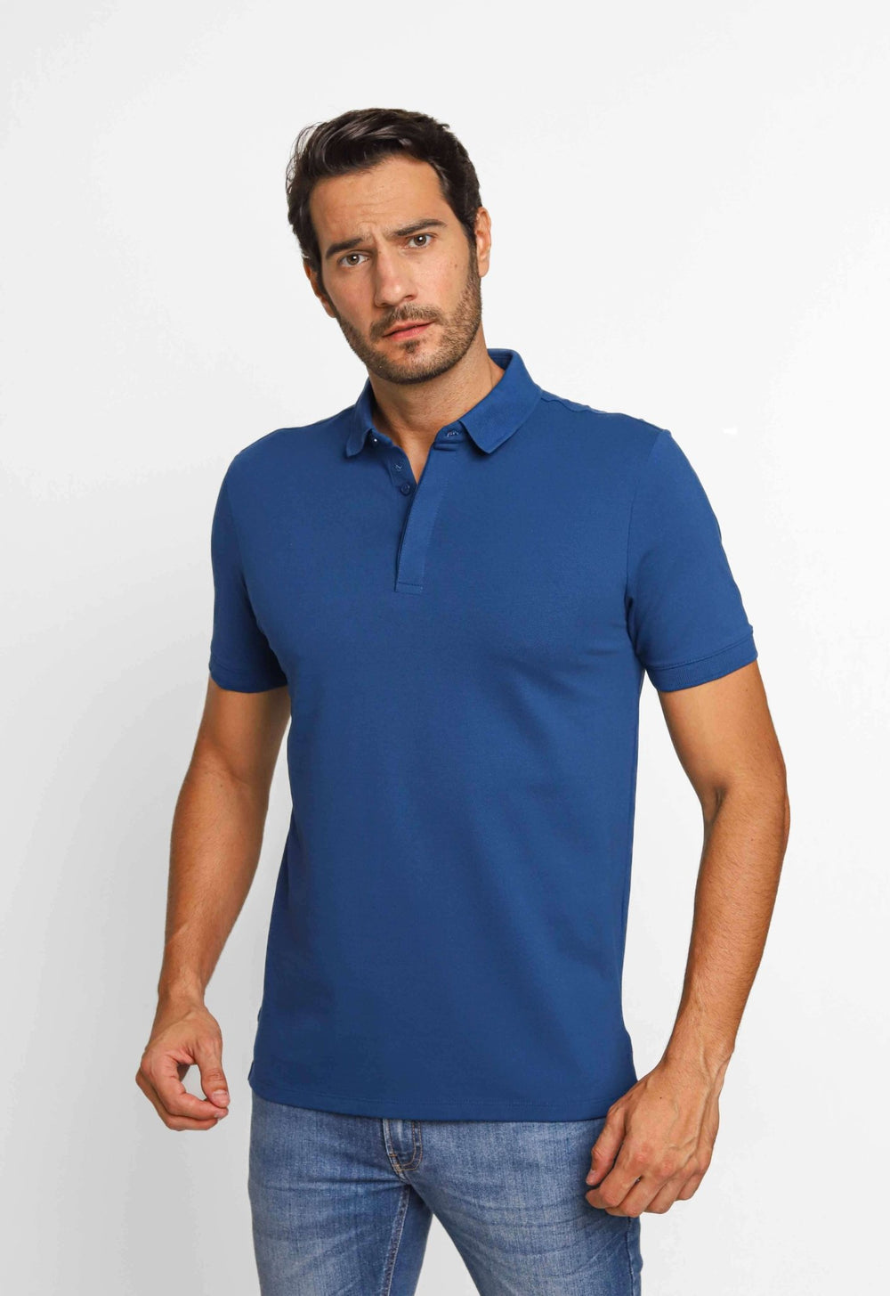 Polo Masculina Piquet Pima Dom Henrico Básica - Henri Store