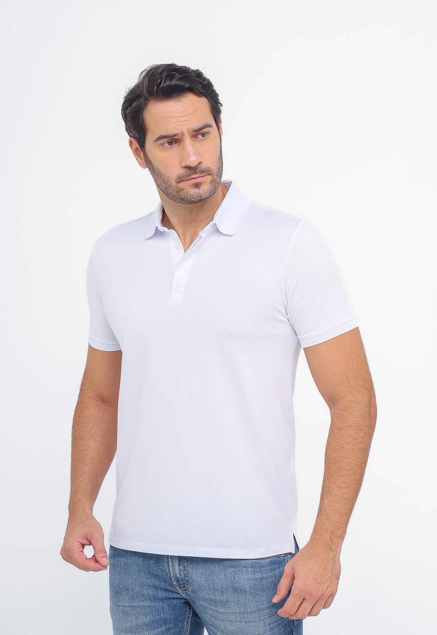 Polo Masculina Piquet Pima Dom Henrico Básica - Henri Store