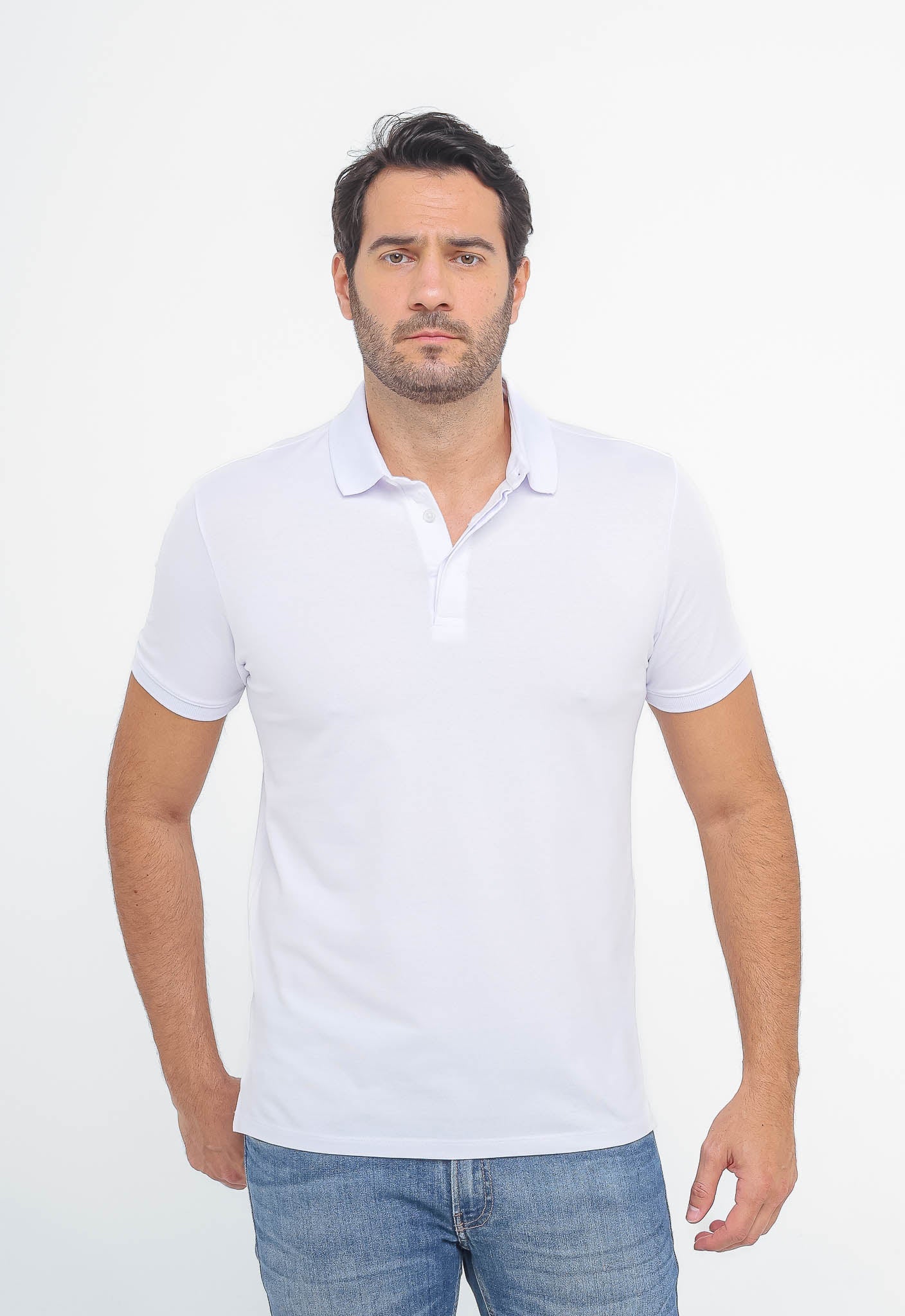 Polo Masculina Piquet Pima Dom Henrico Básica - Henri Store