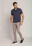 Polo Masculina Regular Fit Calvin Klein Sustainable Marinho - Henri Store