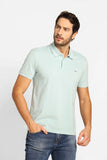 Polo Masculina Regular Fit Calvin Klein Sustainable Verde Claro - Henri Store