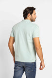 Polo Masculina Regular Fit Calvin Klein Sustainable Verde Claro - Henri Store