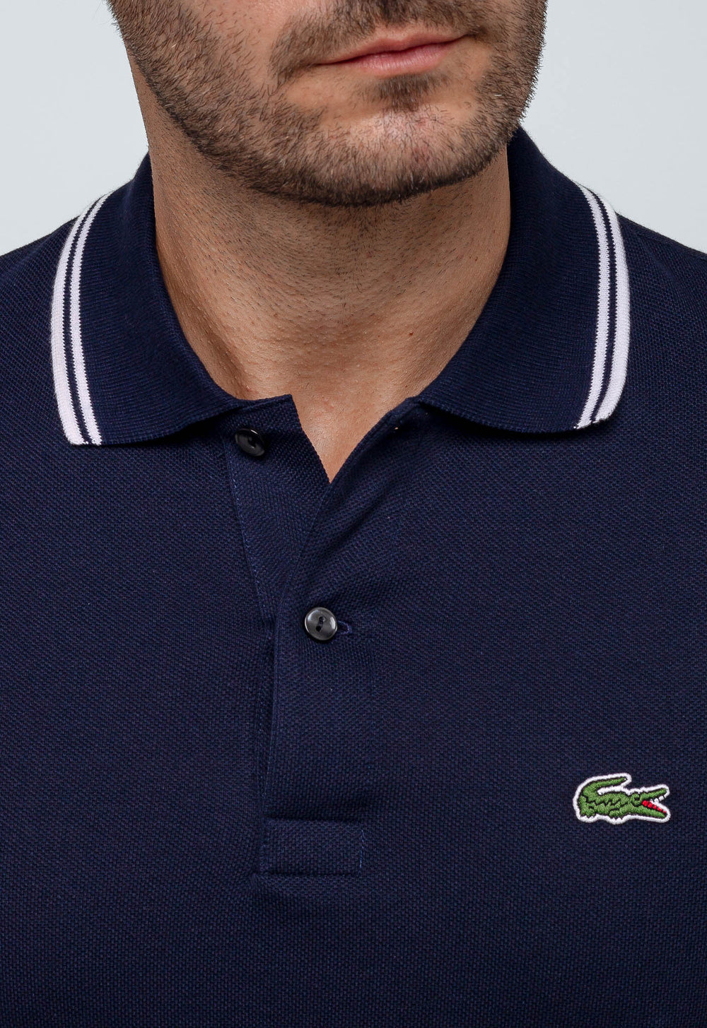 Polo Masculina Regular Fit Lacoste Marinho - Henri Store