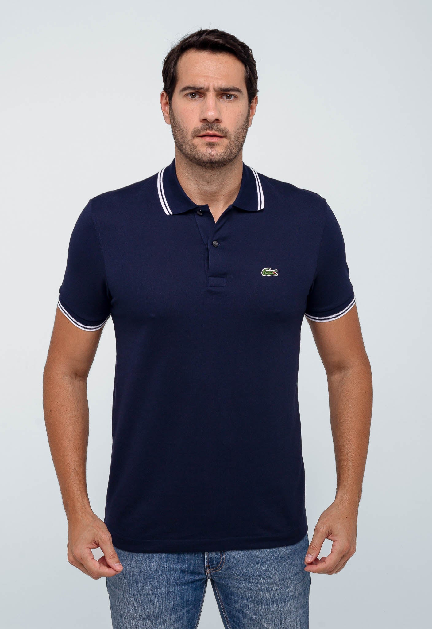 Polo Masculina Regular Fit Lacoste Marinho - Henri Store