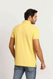 Polo Masculina Regular Fit Tommy Hilfiger Amarelo Claro - Henri Store
