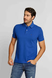 Polo Masculina Regular Fit Tommy Hilfiger Azul Bic - Henri Store