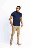 Polo Masculina Regular Fit Tommy Hilfiger Azul Escuro - Henri Store