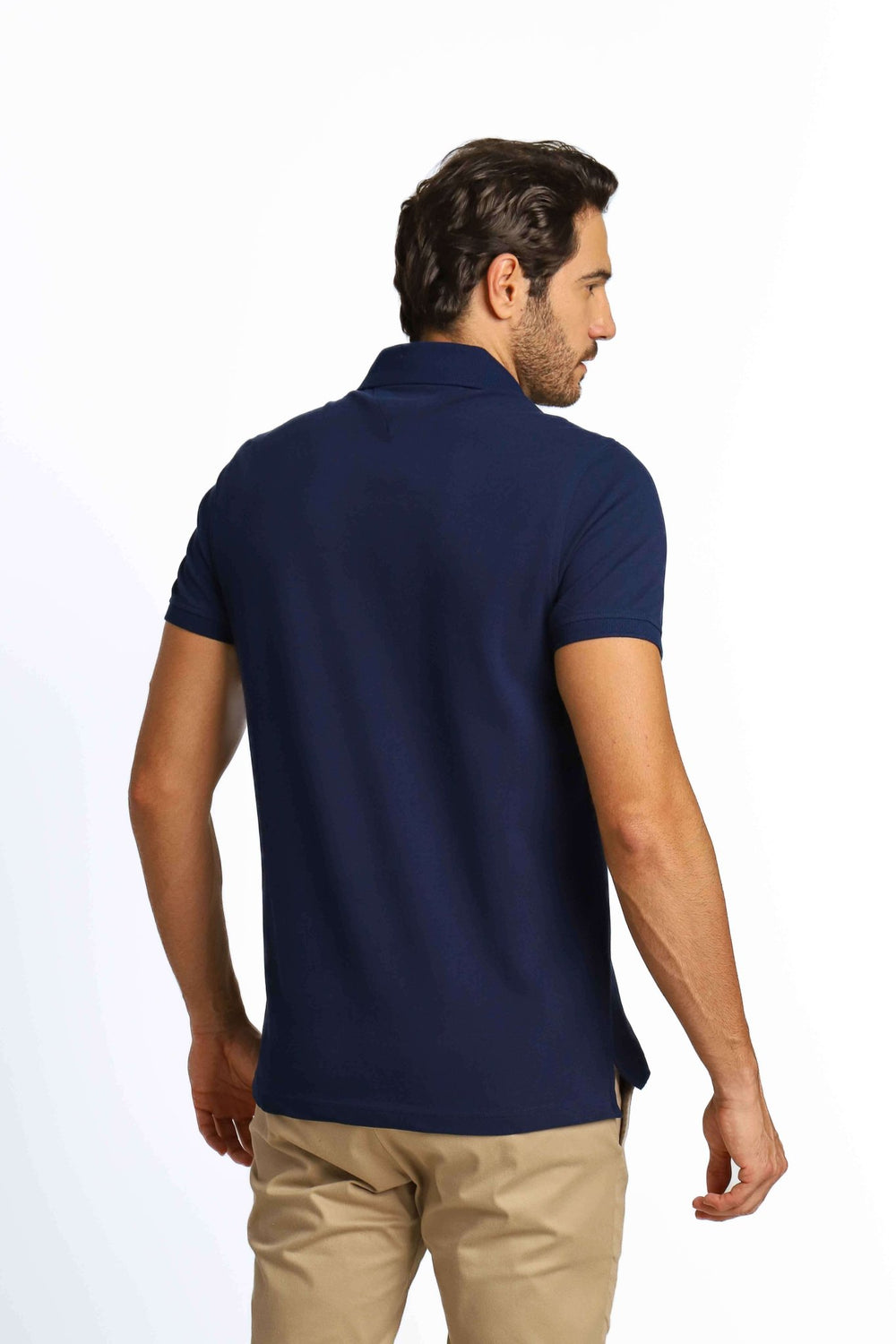 Polo Masculina Regular Fit Tommy Hilfiger Azul Escuro - Henri Store