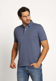 Polo Masculina Regular Fit Tommy Hilfiger Azul Índigo - Henri Store