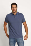 Polo Masculina Regular Fit Tommy Hilfiger Azul - Henri Store