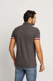 Polo Masculina Regular Fit Tommy Hilfiger com Retilínea no Punho - Henri Store