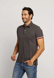 Polo Masculina Regular Fit Tommy Hilfiger com Retilínea no Punho - Henri Store