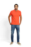 Polo Masculina Regular Fit Tommy Hilfiger Coral - Henri Store