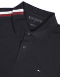 Polo Masculina Regular Fit Tommy Hilfiger Stripe Placement Marinho - Henri Store
