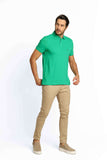 Polo Masculina Regular Fit Tommy Hilfiger Verde Bandeira - Henri Store