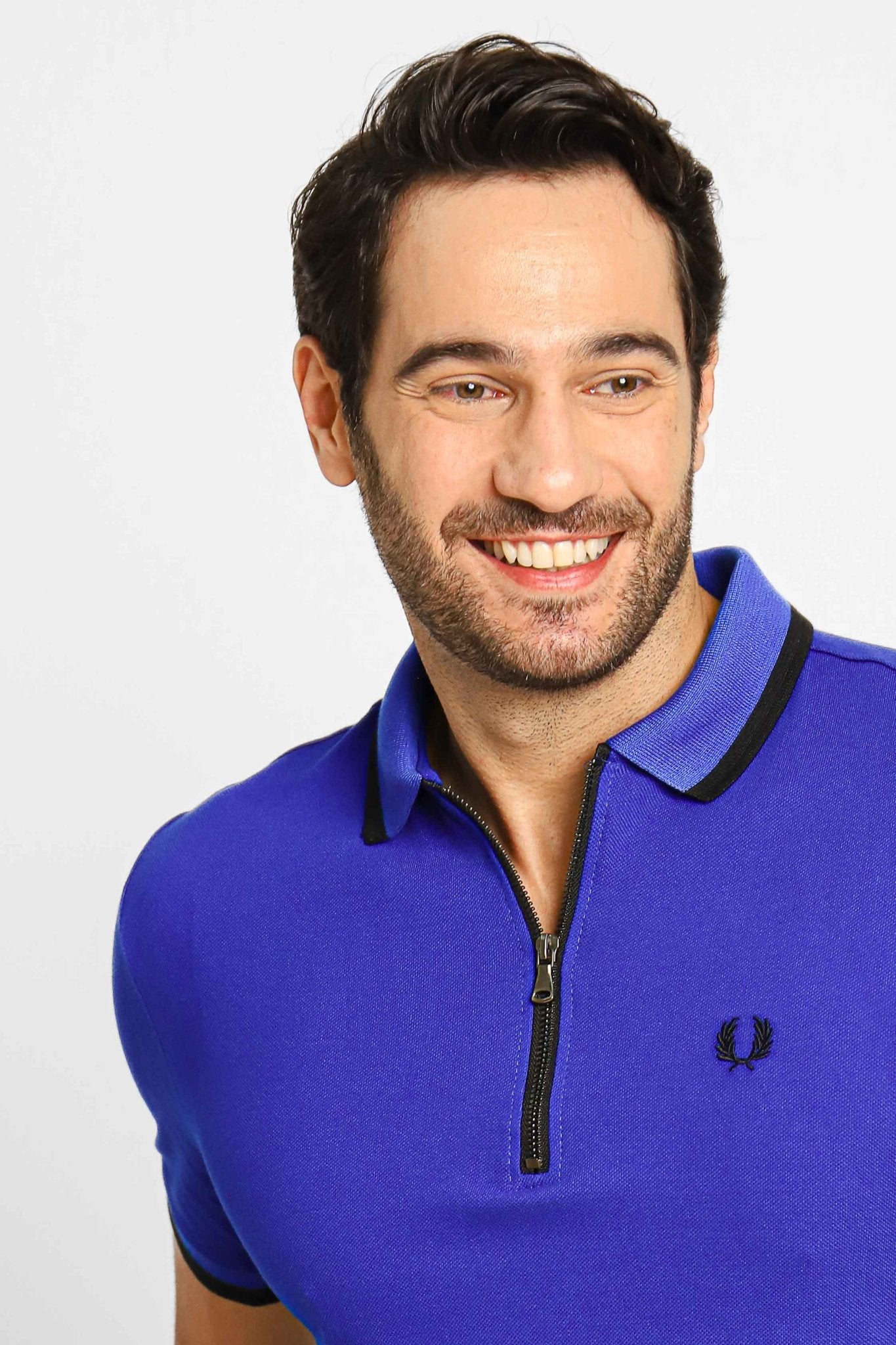 Polo Masculina Regular Fred Perry Azul - Sale - Henri Store