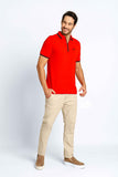Polo Masculina Regular Fred Perry Vermelho - Sale - Henri Store