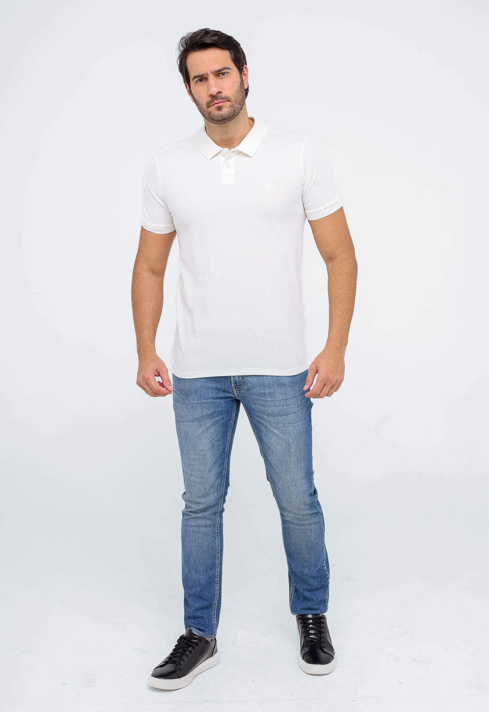 Polo Masculina Regular Reserva Piquet com Logo no Peito - Sale - Henri Store