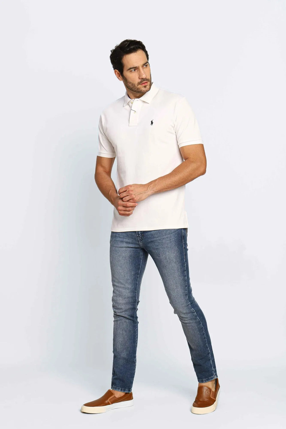 Polo Masculina RL Custom Fit Básica - Sale - Henri Store