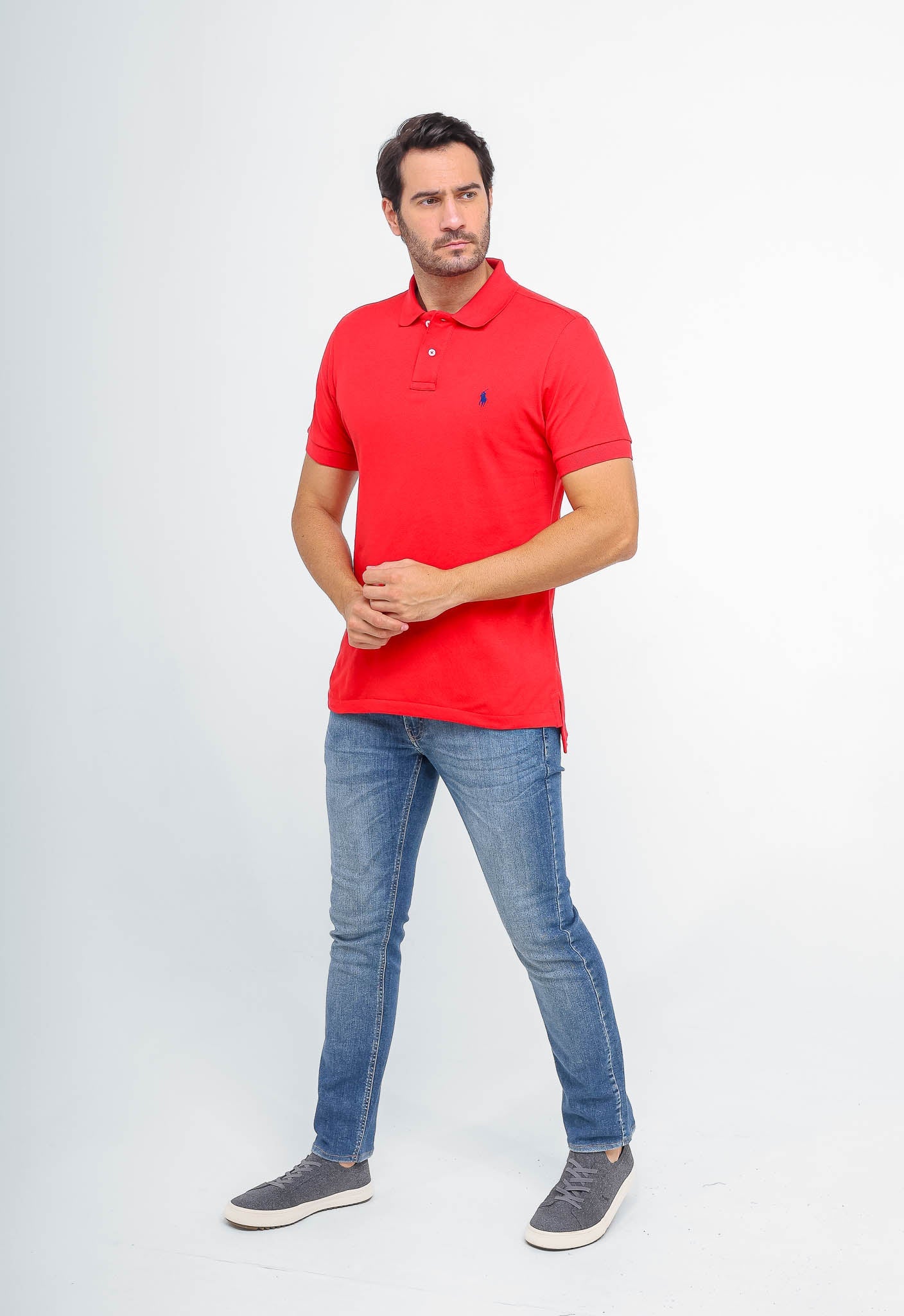 Polo Masculina RL Custom Fit - LIVE - Henri Store