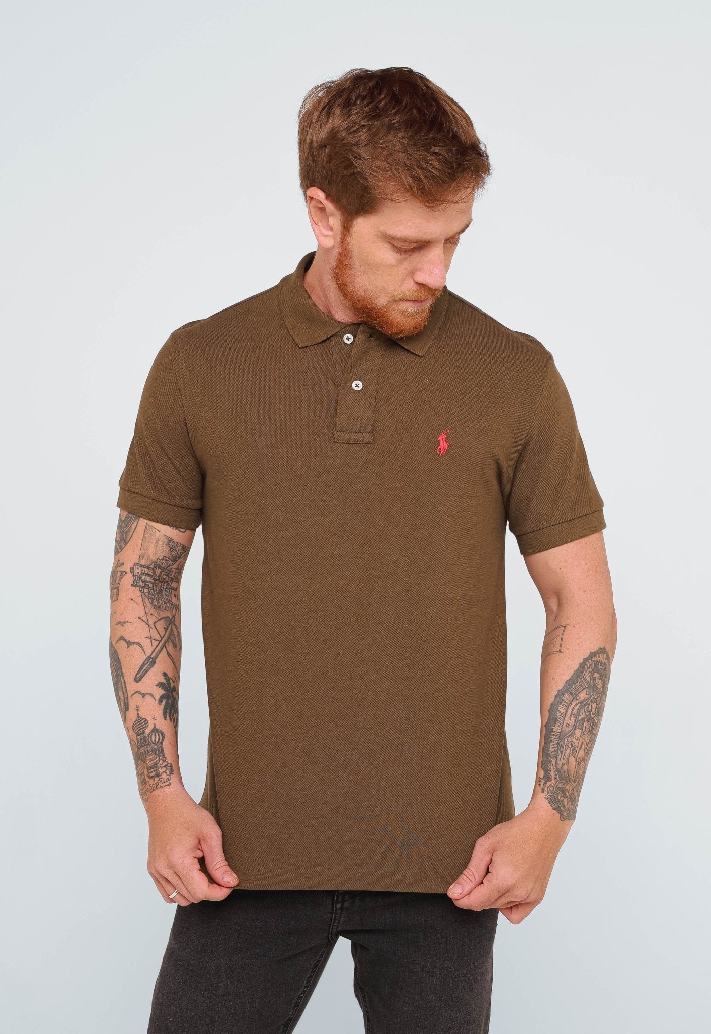 Polo Masculina RL Custom Fit - LIVE - Henri Store