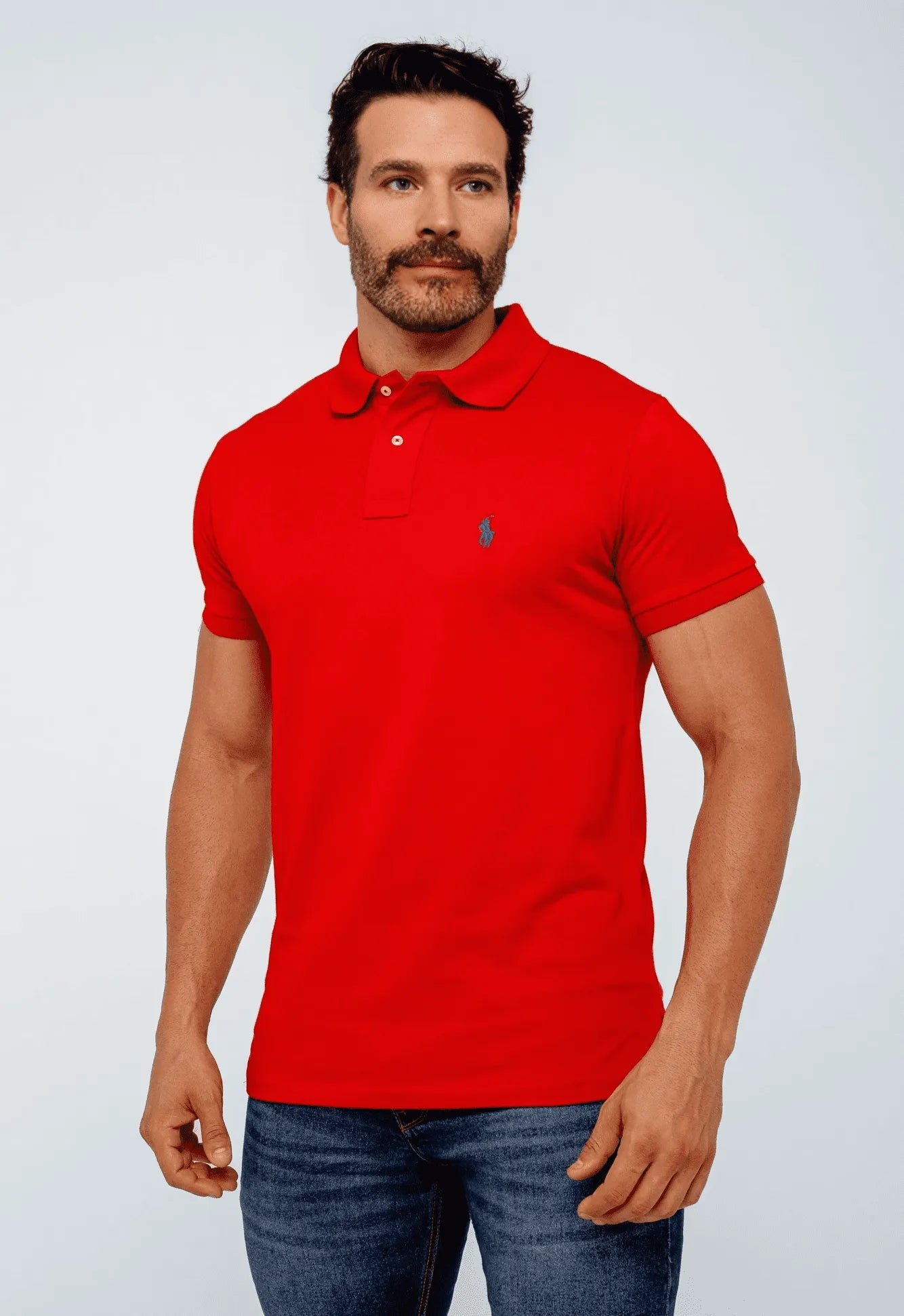 Polo Masculina RL Custom Fit - LIVE - Henri Store