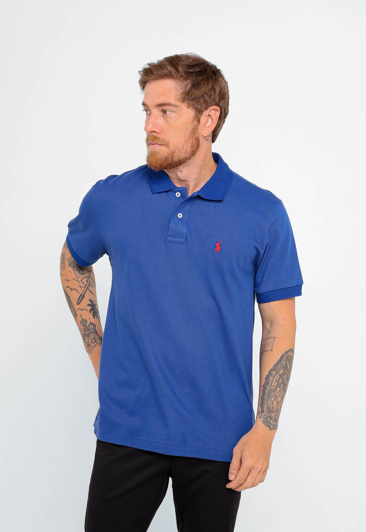 Polo Masculina RL Custom Fit - LIVE - Henri Store